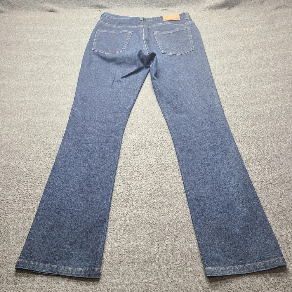 DKNY Jeans Straight Leg Denim Pants Womens 6 Blue Excellent‎ Stretch Y2K Classic